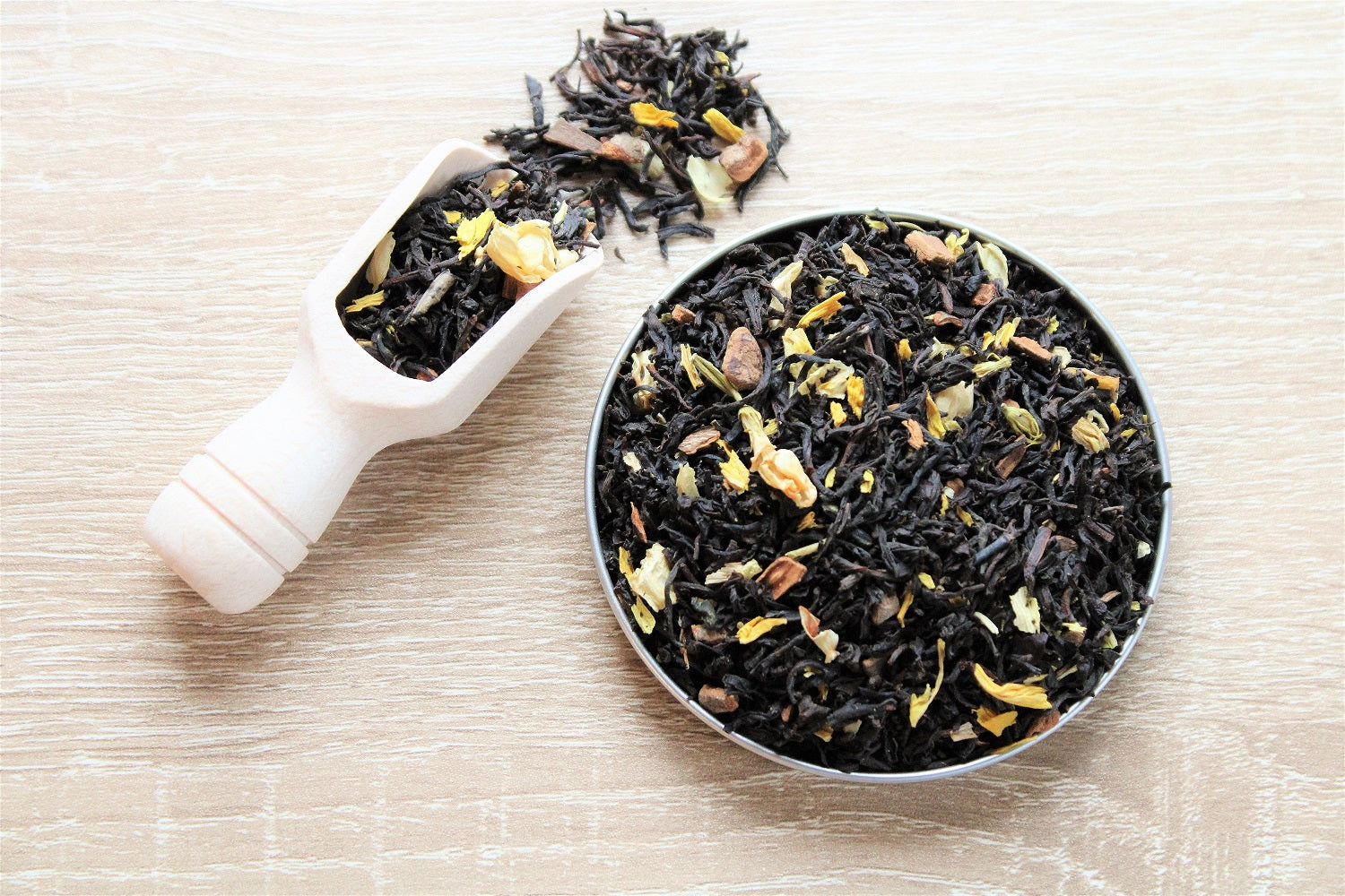 loose leaf tea, black